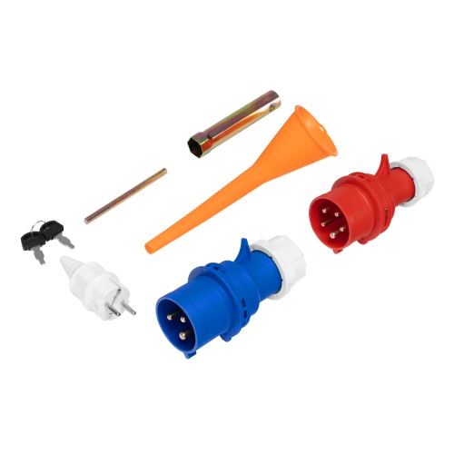 Генератор бензиновый PS 90 ED-3, 9.0 кВт, переключение режима 230 В/400 В, 25 л, электростартер Denzel фото 20