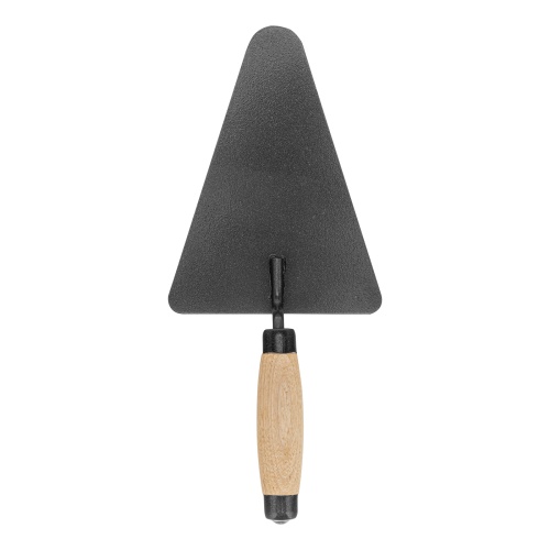 Кельма бетонщика стальная, деревянная усиленная ручка фото 3