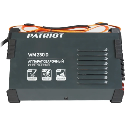 Сварочный инверторный аппарат PATRIOT WM230D 605302023 фото 9 Сварочный инверторный аппарат PATRIOT WM230D 605302023 фото 9