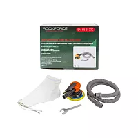 Пневмошлифовальная орбитальная машинка Rockforce 6" с принудительной системой пылеотвода эксцентриковая 5мм, 150мм, 10500об/мин, 84л/мин, 6.3bar RF-SM-65-6133C 26223