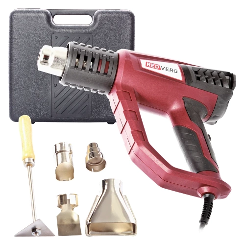 Строительный фен REDVERG RD-HG2000D 6631655 Строительный фен REDVERG RD-HG2000D 6631655