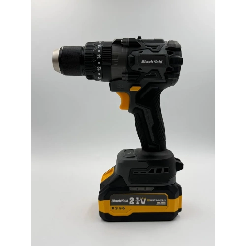 Дрель-шуруповерт аккумуляторная BlackWeld 21V 3.0Ah 13mm 150245