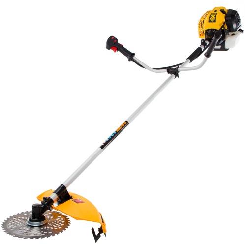 Триммер бензиновый DT 43, 43 см3, 2.5 л. с, неразъемная штанга, состоит из 2 частей Denzel фото 4