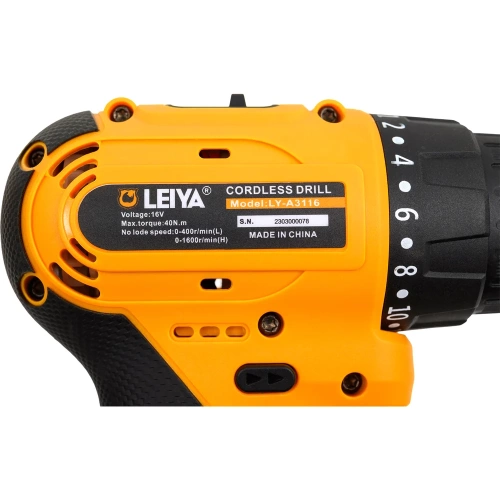 Аккумуляторная дрель-шуруповерт LEIYA LY-A3116 фото 8