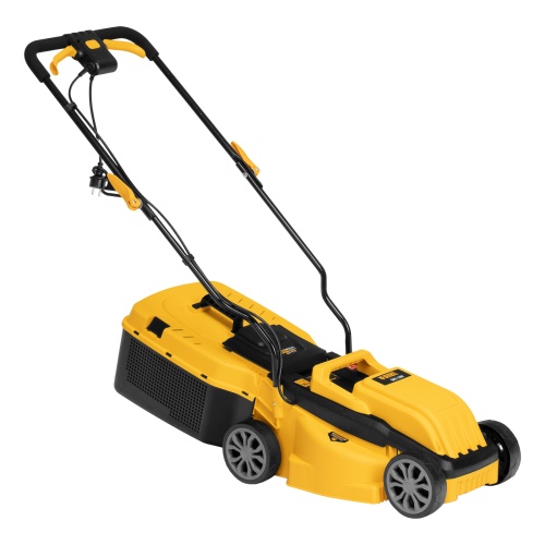 Газонокосилка электрическая GMC-1200, шир.,32см, 1200 Вт, 3 уров., травосб. 30 л Denzel фото 6