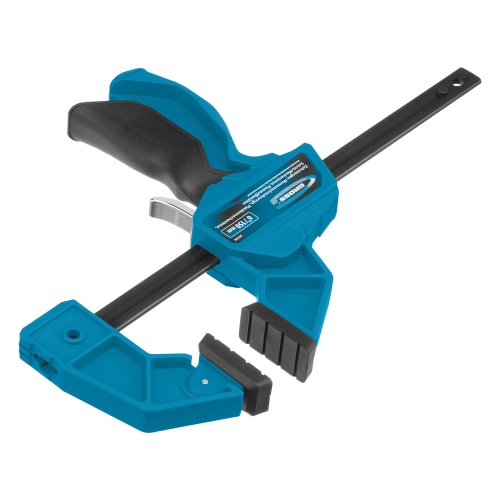 Струбцина реечная, быстрозажимная, пистолетного типа, пошаговый механизм, пластиковый корпус, 150 мм Gross фото 3 Струбцина реечная, быстрозажимная, пистолетного типа, пошаговый механизм, пластиковый корпус, 150 мм Gross фото 3