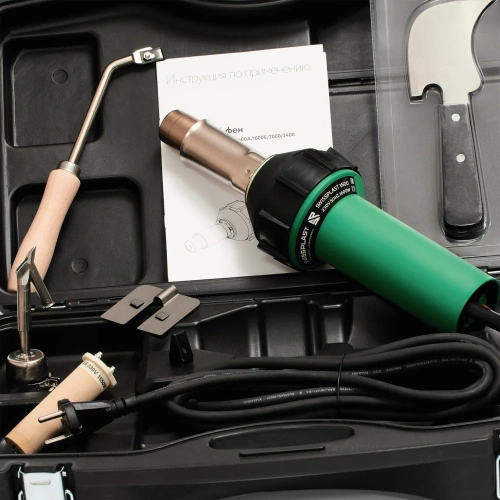 Набор для сварки линолеума Swissplast фен сварочный 1600S Premium LINOLEUMKIT фото 7