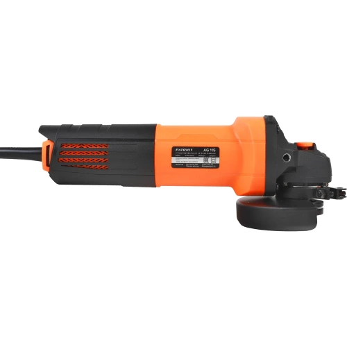Углошлифовальная машина (УШМ) PATRIOT AG 115 тонкий корпус, пылезащищенная, диск 115 мм 110301115 фото 11