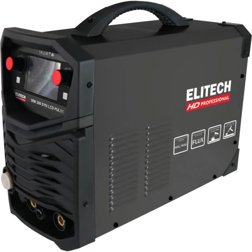 Сварочная мультисистема Elitech HD WM 300 SYN LCD PULSE (ММА+MIG/MAG+TIG, импульс) 204474
