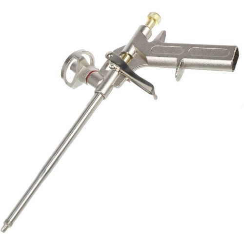 Пистолет BARTEX  для монтажной пены, 190мм, алюминий,  Silver, CY-058 317435