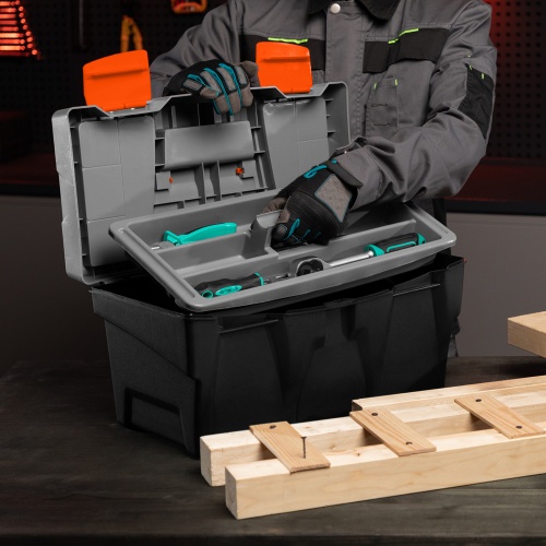 Ящик для инструмента 20", 500 х 260 х 260 мм, пластик Stels фото 20 Ящик для инструмента 20", 500 х 260 х 260 мм, пластик Stels фото 20