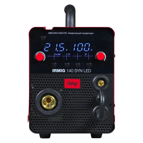 Сварочный полуавтомат FUBAG IRMIG 140 SYN LED с горелкой 150А в комплекте, 646401 фото 3 Сварочный полуавтомат FUBAG IRMIG 140 SYN LED с горелкой 150А в комплекте, 646401 фото 3