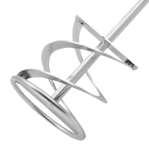 Миксер для красок и штукатурных смесей, 100 х 600 мм, оцинкованный, шестигранный хвостовик 10мм Denzel фото 2