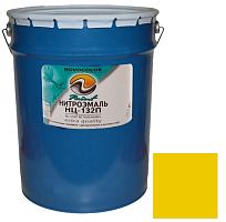 Эмаль Novocolor НЦ-132 ГОСТ глянцевая жёлтая 25 кг