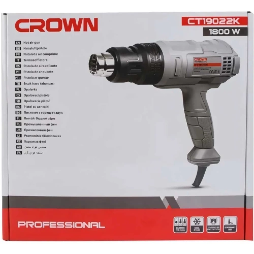 Технический фен CROWN CT19022K фото 4 Технический фен CROWN CT19022K фото 4
