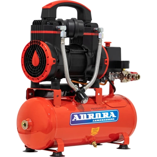 Компрессор Aurora PASSAT-8 BLACK тихий, безмасляный, 8 л, 170л/мин, 0.9 кВт 35008 фото 4 Компрессор Aurora PASSAT-8 BLACK тихий, безмасляный, 8 л, 170л/мин, 0.9 кВт 35008 фото 4