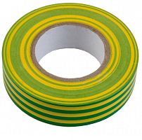 Изолента ПВХ General Lighting Systems GIT-15-19-20-YG желто-зеленая 20 м