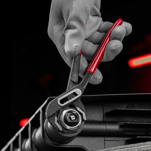 Клещи переставные 180 мм, хром-ванадий, обливные рукоятки Matrix фото 12