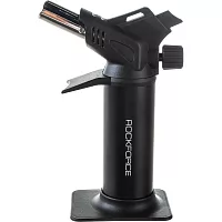 Газовая горелка Rockforce с пьезорозжигом и двойным соплом на подставке RF-190GS(16306)