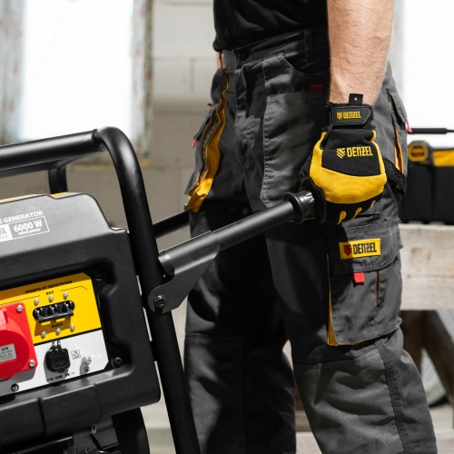 Транспортировочный комплект (колеса и ручки) для генераторов PS Denzel фото 12