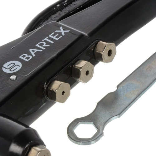 Заклепочник BARTEX 250 мм, 2.4-3.2-4-4.8 мм, усиленный, 347869 фото 4