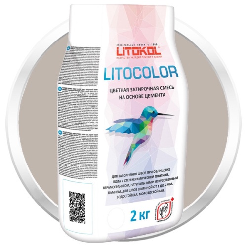 Смесь затирочная цементная для швов Litokol Litocolor L.11 серая 2 кг Смесь затирочная цементная для швов Litokol Litocolor L.11 серая 2 кг