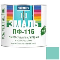 Эмаль Proremontt ПФ-115 RAL 6027 мятная 2,7 кг