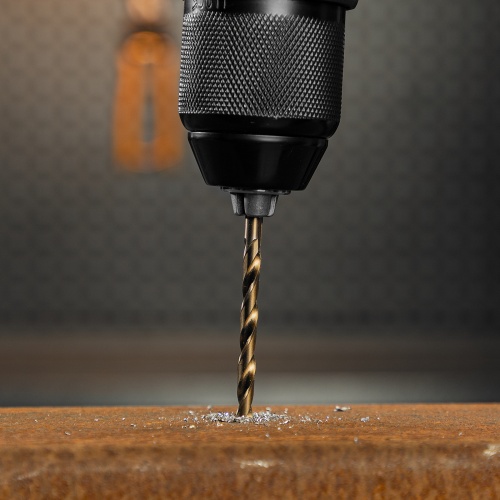 Сверло по металлу, 4,8 мм, HSS Co-8%// Denzel фото 8