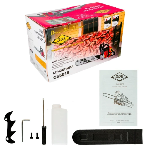 Бензопила DDE CS5018 фото 5 Бензопила DDE CS5018 фото 5