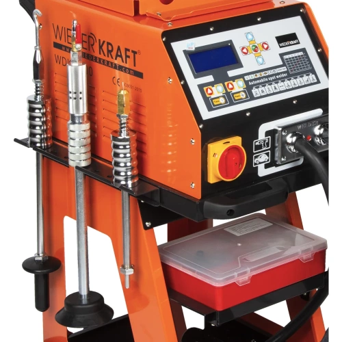 Споттер (380В, 50/60Гц, толщина металла 0.8+1.2 мм, max 5800A) WIEDERKRAFT WDK-9000 фото 6