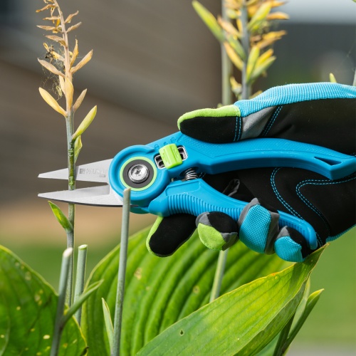 Секатор цветочный, 215 мм, регулировка захвата, пластиковые рукоятки, LUXE Palisad фото 10