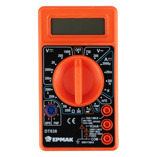 Цифровой мультиметр ЕРМАК DT-838 660-005