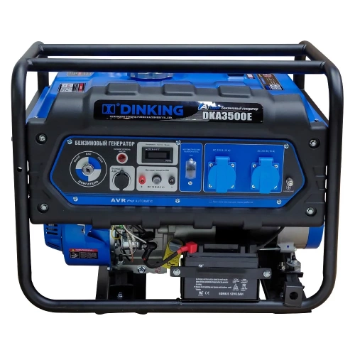 Бензиновый генератор Dinking DKA3500E 3.5 кВт, электростартер, 7.5 лс ГЕН031 фото 4