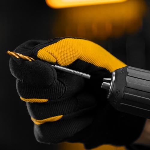 Сверло спиральное по металлу 4 x 75мм, Р6М5, Golden Tip, многогранная заточка Denzel фото 8 Сверло спиральное по металлу 4 x 75мм, Р6М5, Golden Tip, многогранная заточка Denzel фото 8