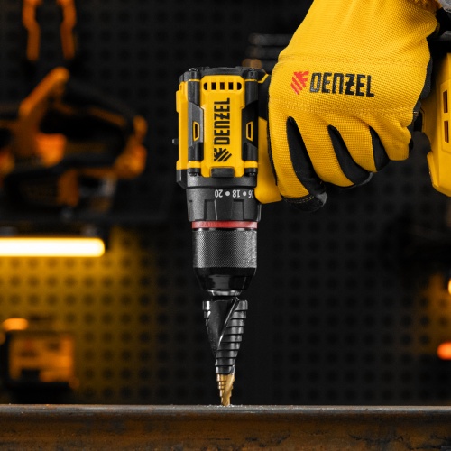 Сверло ступенчатое, 6-8-10-12-14-16-18-20-22-24-26-28-30мм, Р6М5, 6-гр. хвостовик Denzel фото 10