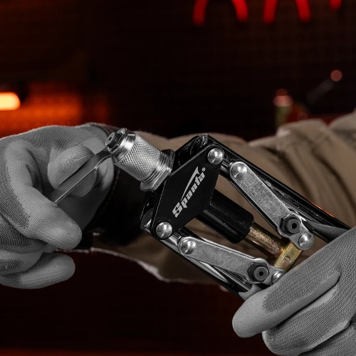 Усиленный двуручный заклепочник 450 мм SPARTA 2,4-3,2-4,0-4,8 мм 405385 фото 3