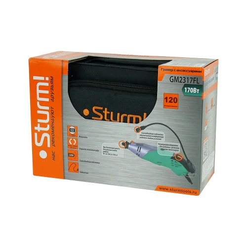 Электрический гравер Sturm GM2317FL фото 11 Электрический гравер Sturm GM2317FL фото 11