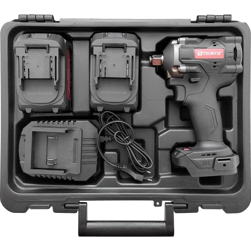 Ударный аккумуляторный бесщеточный гайковерт THORVIK BBIW12620 1/2 DR, 21 В, 620 Нм 053797 фото 6