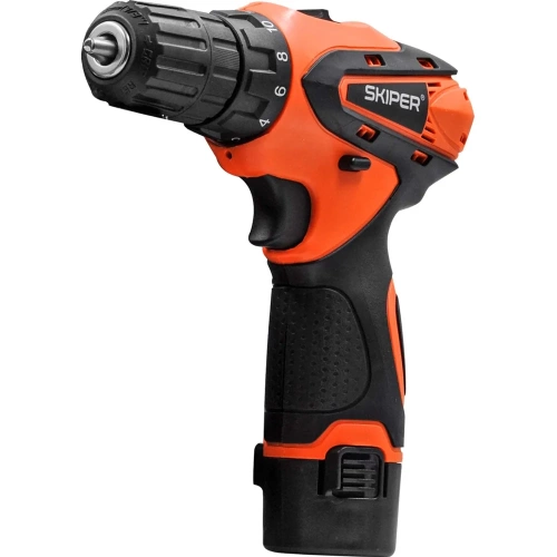 Аккумуляторная дрель-шуруповерт SKIPER CS2800-1 (12В, 2 акк, 1,5 А/ч Li-ion, 2 ск, 19 Нм, кейс) 00-00015032 Аккумуляторная дрель-шуруповерт SKIPER CS2800-1 (12В, 2 акк, 1,5 А/ч Li-ion, 2 ск, 19 Нм, кейс) 00-00015032