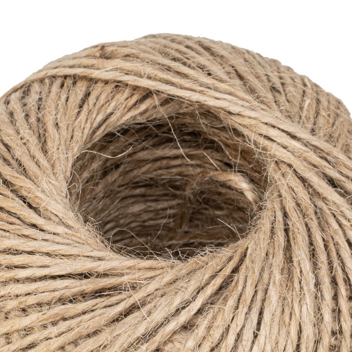 Шпагат джутовый, 1.5 мм, L 90 м, 4-ниточный, Сибртех фото 2