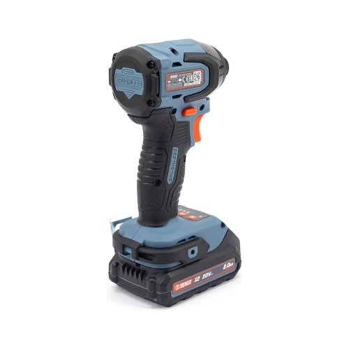 Импульсный шуруповерт SENIX X2 20В, 180Нм, 1х4Ач, ЗУ, кейс PDIX2-M6-EU фото 8 Импульсный шуруповерт SENIX X2 20В, 180Нм, 1х4Ач, ЗУ, кейс PDIX2-M6-EU фото 8