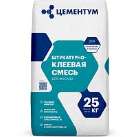 Смесь штукатурно-клеевая Цементум 25 кг