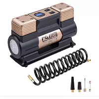 Двухцилиндровый компрессор DSV Smart, с LED фонарем, 75 л/мин 12 В, цифр. манометр 226000