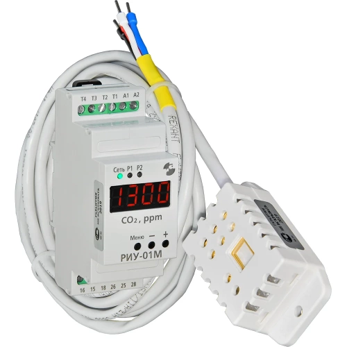 Реле углекислого газа Реле и Автоматика РИУ-01М, с датчиком ДУ, кабель 2.5 м A8223-79683313 Реле углекислого газа Реле и Автоматика РИУ-01М, с датчиком ДУ, кабель 2.5 м A8223-79683313