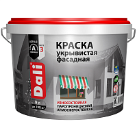 DALI краска фасадная матовая укрывистая 9 л 1 20245