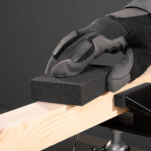 Губка для шлифования, 100 х 70 х 25 мм, мягкая, P 60 Matrix фото 10