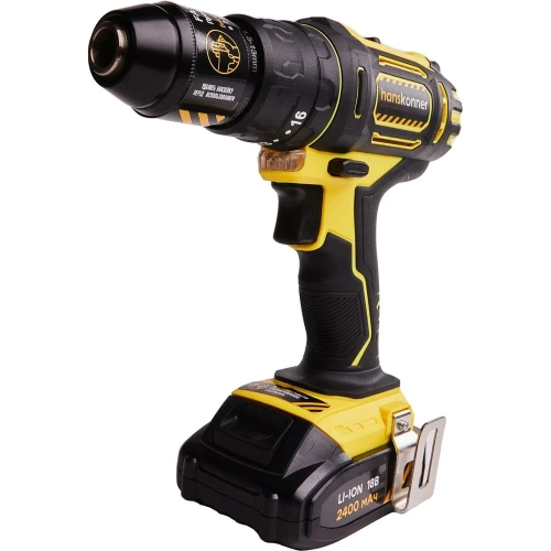 Аккумуляторная дрель-шуруповерт Hanskonner HCD1838R фото 9 Аккумуляторная дрель-шуруповерт Hanskonner HCD1838R фото 9