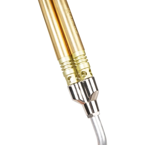 Горелка газовая Airline на цанговый баллон, ручн.поджиг, 3 сопла D12x102мм, металл ADGT010 фото 5