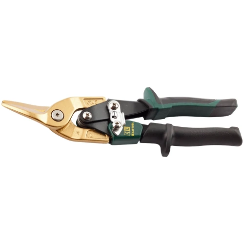 Ножницы по твердому металлу KRAFTOOL Titan двухрычажные, левые, 250мм 2327-L Ножницы по твердому металлу KRAFTOOL Titan двухрычажные, левые, 250мм 2327-L