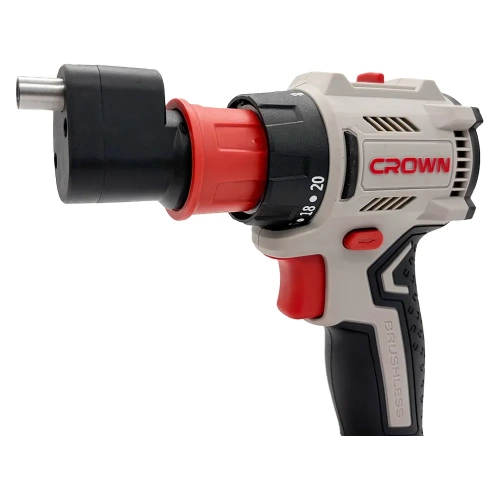 Дрель-шуруповерт аккумуляторная со сменными патронами Crown CT21131HQX-2 BMC фото 5 Дрель-шуруповерт аккумуляторная со сменными патронами Crown CT21131HQX-2 BMC фото 5